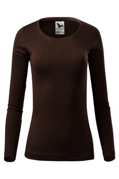Tricou pentru dama Fit-T LS, Cafea